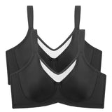 🏆 Last Day Special Price £9.99! 💐Women's Elegant Sheer Full Coverage Plus Size Bra