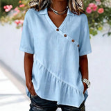 Casual Solid Blouse