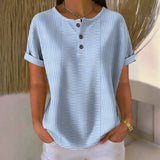 Casual Striped Blouse