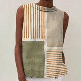 Vintage Colour Block Vest
