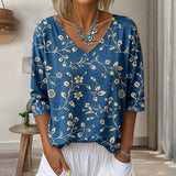 Vintage Floral Print T-Shirt