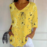 Vintage Floral Print T-Shirt