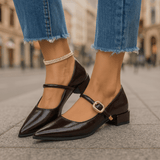 Sofia Leather Heels