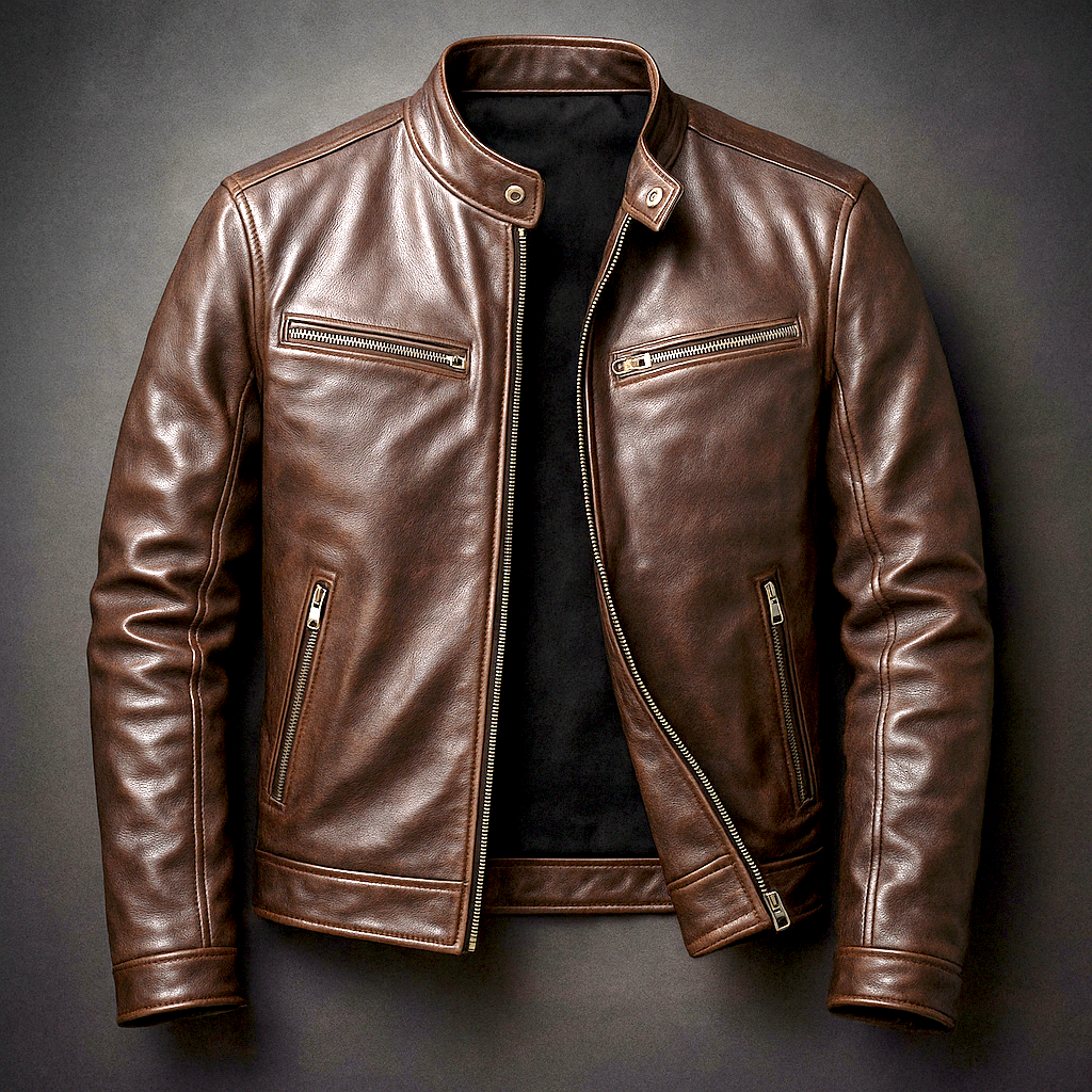 Oliver – Vintage-nahkatakki
