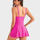👙Last Day Sale💃 Women's One Piece Tummy Control Tie Knot Swimsuit