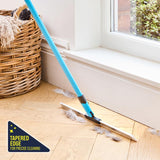 🔥LAST DAY SALE: Only £9.99! 🔥Minky Flexi Edge Sweeper: Multi-Surface Cleaning for Floors, Carpets & Windows
