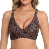 💗LAST DAY SALE 60% OFF⚡50K+ SOLD💕 Jelly Wireless Womens Comfortable Wireless Bras Push Up Bralettes Seamless Tshirts Bras Deep V Everyday Bras