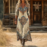 Vintage Ethnic Style Dress