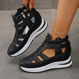 Comfortable Lightweight Wedges with Side Zip