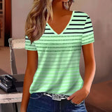 Gradient Striped T-Shirt