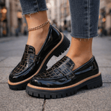 Platform Loafers Black