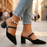 Dalia Heels with Strap