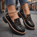Platform Loafers Black