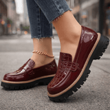Platform Loafers Black