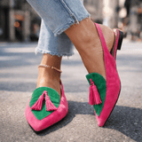 Charlotte - Sandals with Straps and Tassels