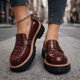 Platform Loafers Black