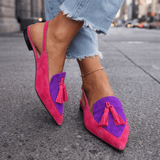 Charlotte - Sandals with Straps and Tassels