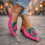 Charlotte - Sandals with Straps and Tassels