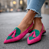 Charlotte - Sandals with Straps and Tassels