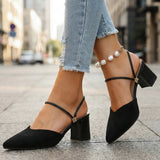 Dalia Heels with Strap