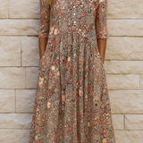 Olivia – Elegant V-Neck Dress