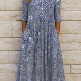 Olivia – Elegant V-Neck Dress