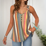Colourful Striped Tank Top