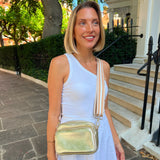 Alba Crossbody Bag - Gold