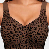 🏆LAST DAY SALE 60% OFF 🔥Super Firming Leopard Print Jelly  Bra | Women Wirefree Bras 👍No More Sagging Breasts