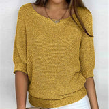 Casual Solid Colour Jumper