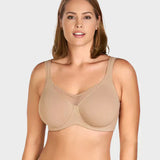 🏆 Last Day Special Price £9.99! 💐Women's Elegant Sheer Full Coverage Plus Size Bra
