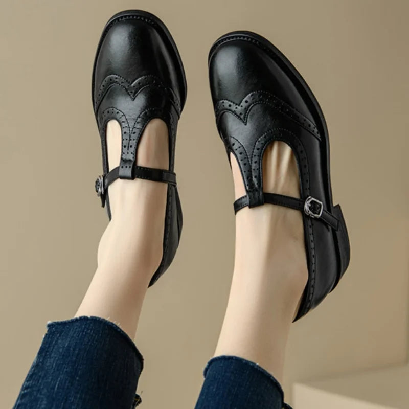 Sarah™ | Elegant T-Bar Mary Jane Shoes