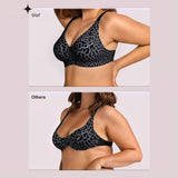 🏆LAST DAY SALE 60% OFF 🔥Super Firming Leopard Print Jelly  Bra | Women Wirefree Bras 👍No More Sagging Breasts