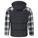 Plaid Puffer Jacket