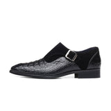 Snake Embossed Dress Shoes