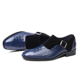 Snake Embossed Dress Shoes
