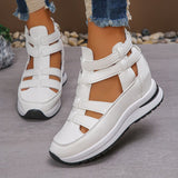 Comfortable Lightweight Wedges with Side Zip