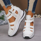 Comfortable Lightweight Wedges with Side Zip