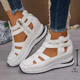 Comfortable Lightweight Wedges with Side Zip