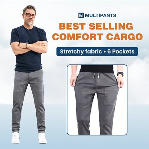 💥Last Day Sale 60% OFF🥰MultiPants – High Stretch Multi-pocket Durable Cargo Pants