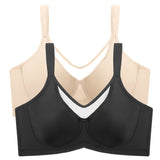 🏆 Last Day Special Price £9.99! 💐Women's Elegant Sheer Full Coverage Plus Size Bra