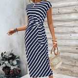 🥳SALE 60% OFF! 🥳💞50K+ SOLD!🌸Women's Knot Bodycon Dress – Leopard print, tummy-flattering knot. Comfy & chic for parties or date nights. Feel gorgeous. ✨🌹