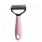 ⏰LAST DAY SALE: Only £7.99🔥Dual-Sided Pet Grooming Comb for Dogs & Cats